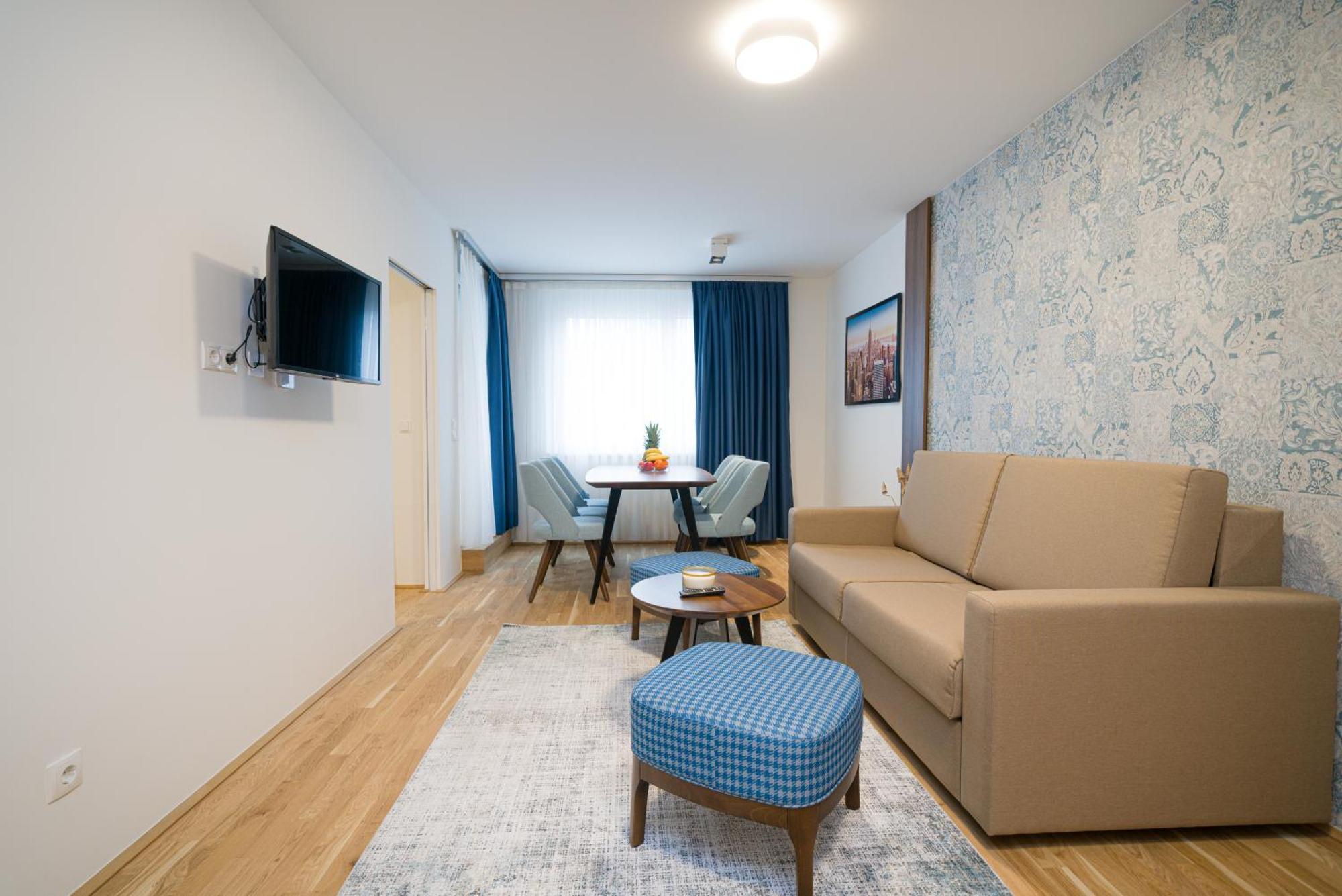 Myapartments Vienna Room photo A living room in a modern apartment