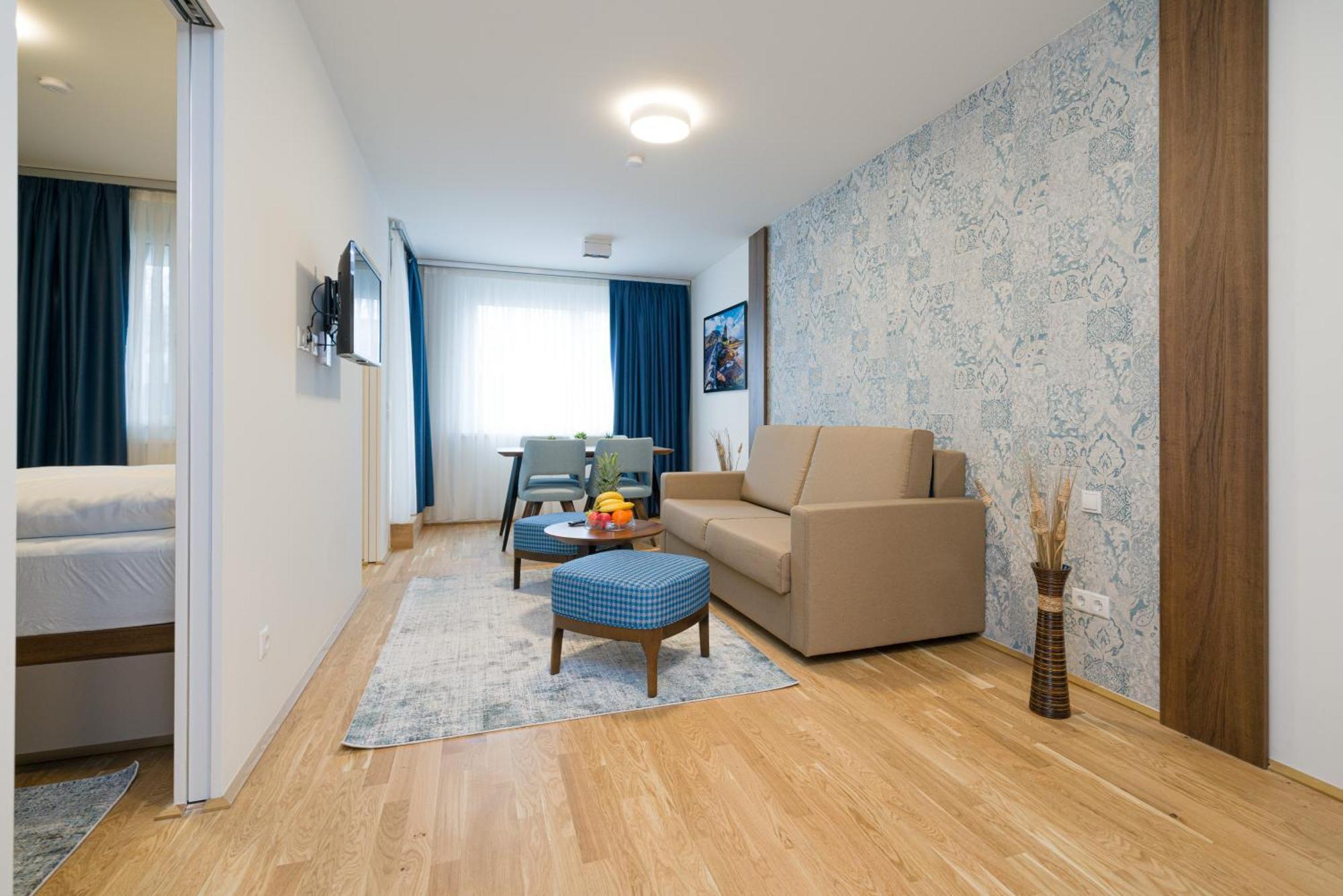 Myapartments Vienna Room photo A typical apartment at the complex