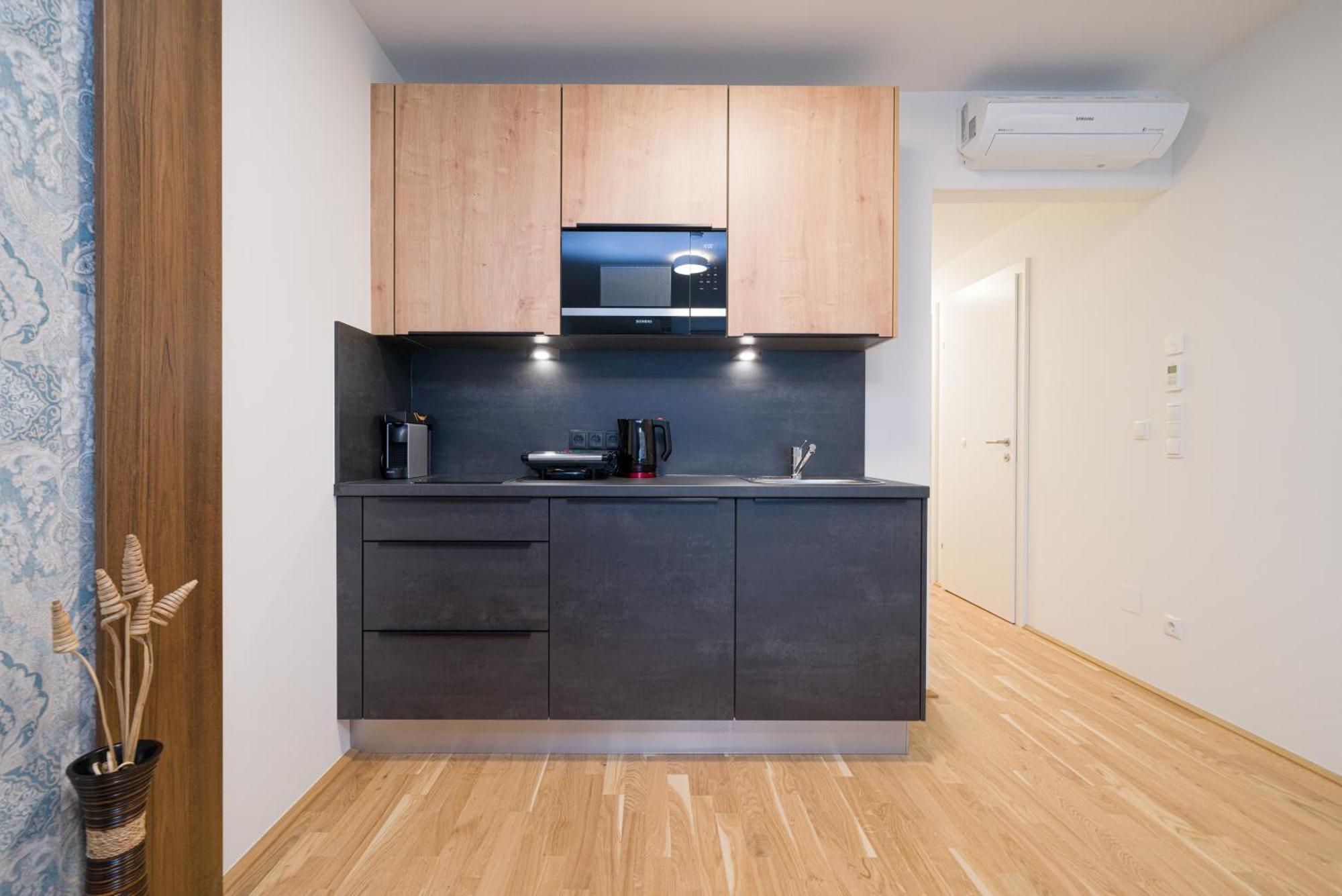Myapartments Vienna Room photo A small kitchen